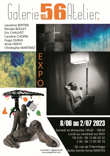 exposition,sculpture,peinture,photographie,art,nantes,Hugo Duras, Christophe Martinez, Eric Chauvet, voyage à Nantes